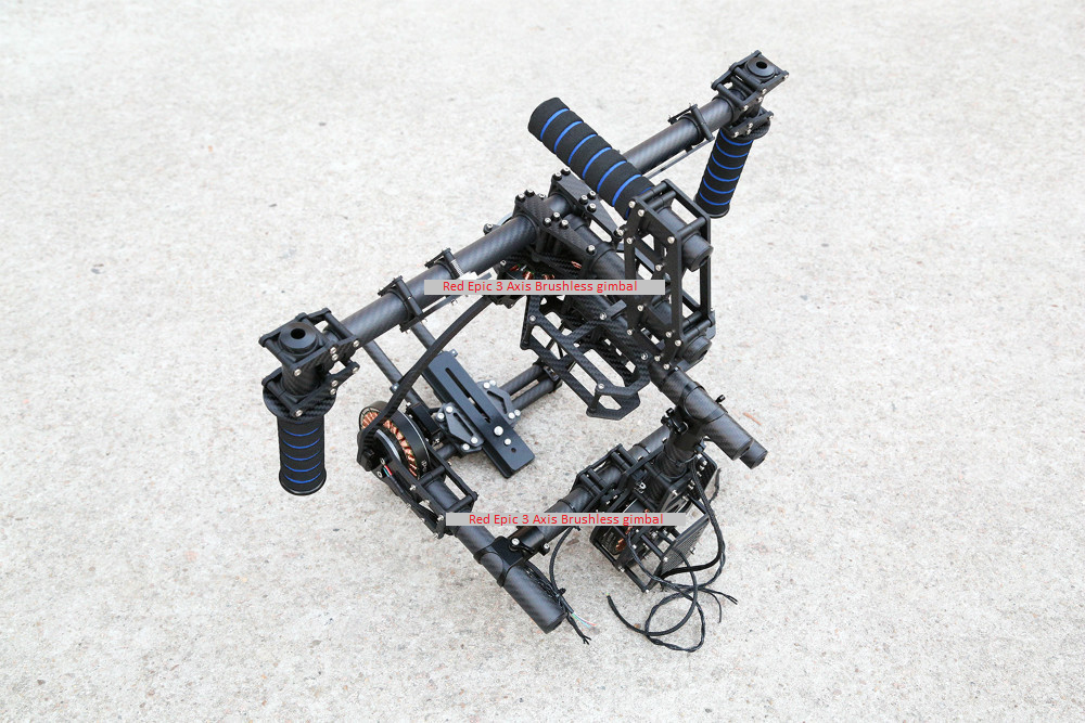 RED Epic 3-Axis hand held Brushless Gimbal for RED Epic Scarlet RED Epic 3-Axis hand held Brushless Gimbal for RED Epic Scarlet